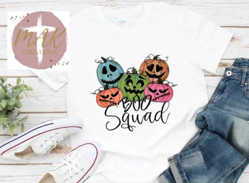 Boo Squad (AVAILABLE IN ALL SIZES)