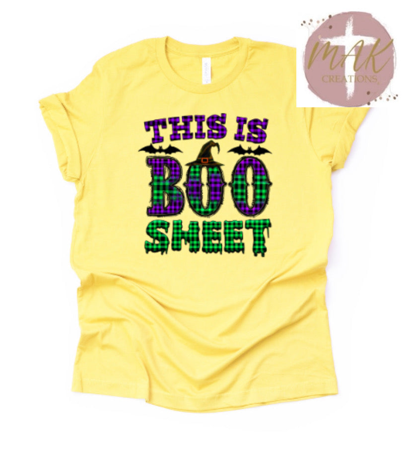 This is Boo Sheet (AVAILABLE IN ALL SIZES)