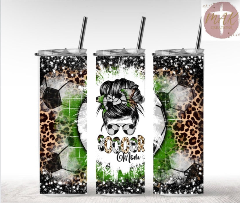 Soccer Mom (20 oz Skinny Tumbler)