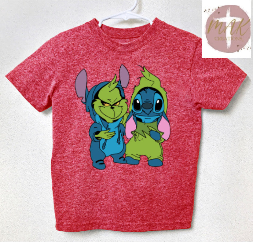 Green and Blue Friends (AVAILABLE IN ALL SIZES)