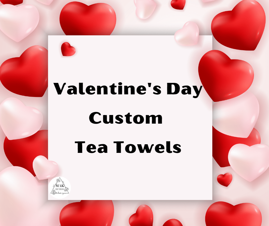 Custom Tea Towel (Any Design Can Be Placed on Tea Towel)