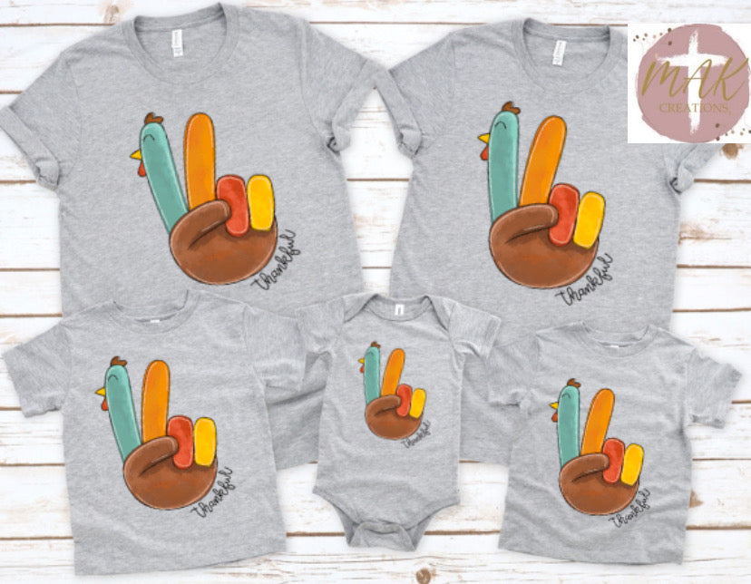 Thankful Turkey (AVAILABLE IN ALL SIZES)