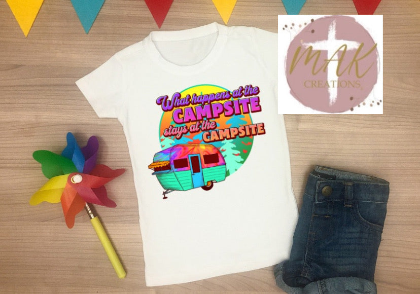 Welcome to the Campsite (AVAILABLE IN ALL SIZES)