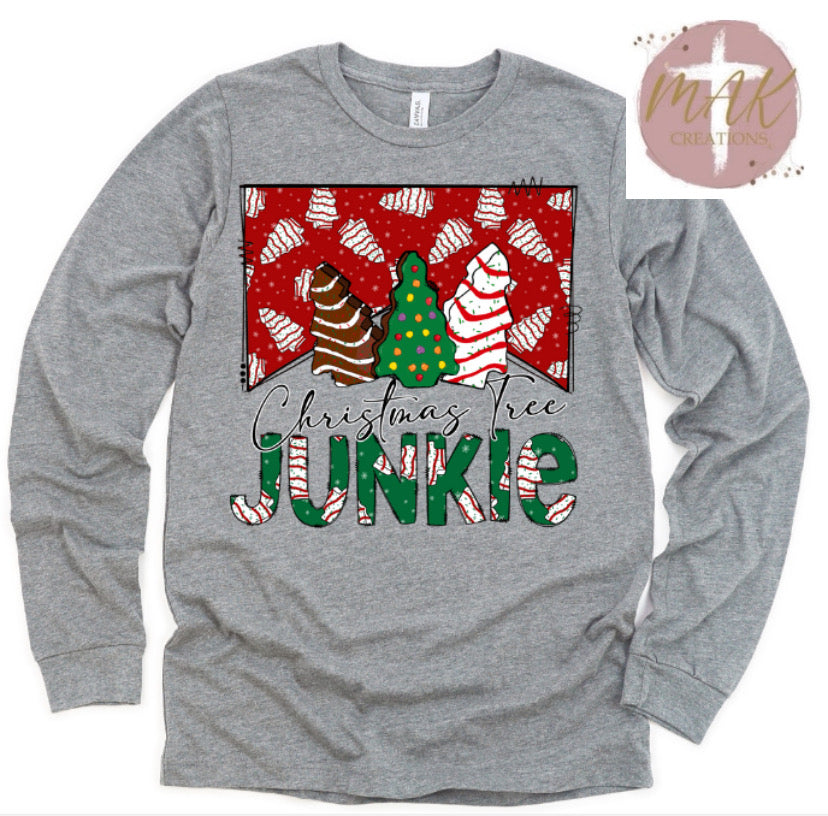 Christmas Tree Junkie (AVAILABLE IN ALL SIZES)