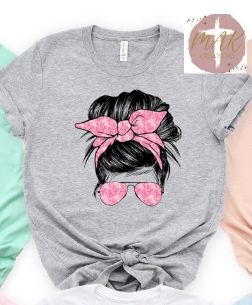 Messy Bun Pink (AVAILABLE IN ALL SIZES)