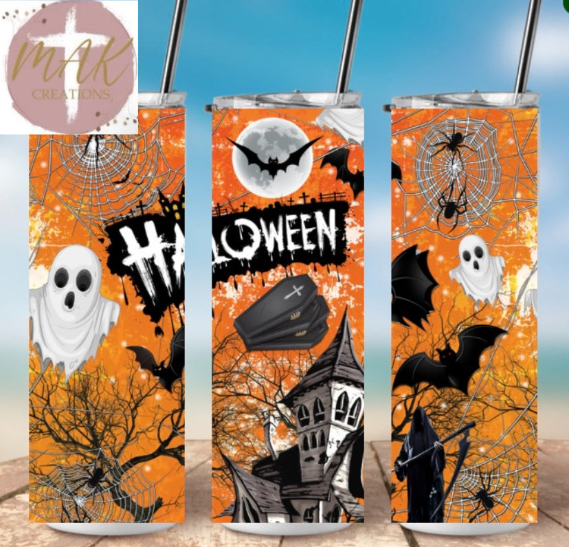 Halloween (20 oz Skinny Tumbler)