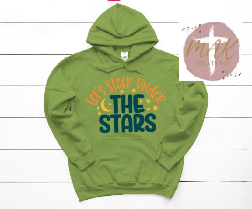 Let’s Sleep Under the stars (AVAILABLE IN ALL SIZES)