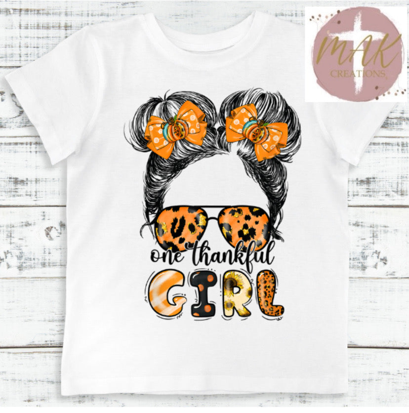 One Thankful Girl #2 (AVAILABLE IN ALL SIZES)
