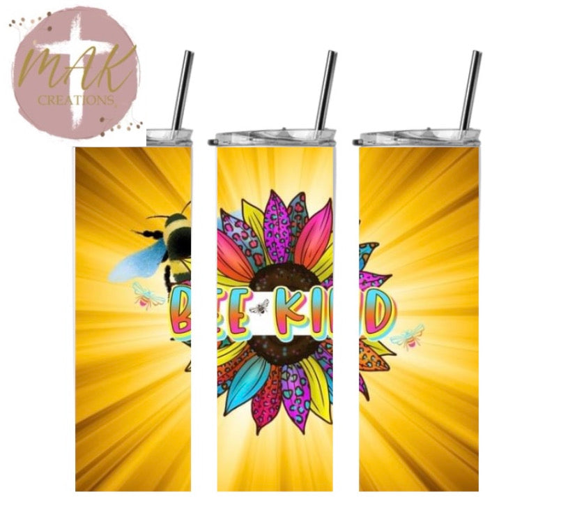 Bee Kind #4 Tumbler