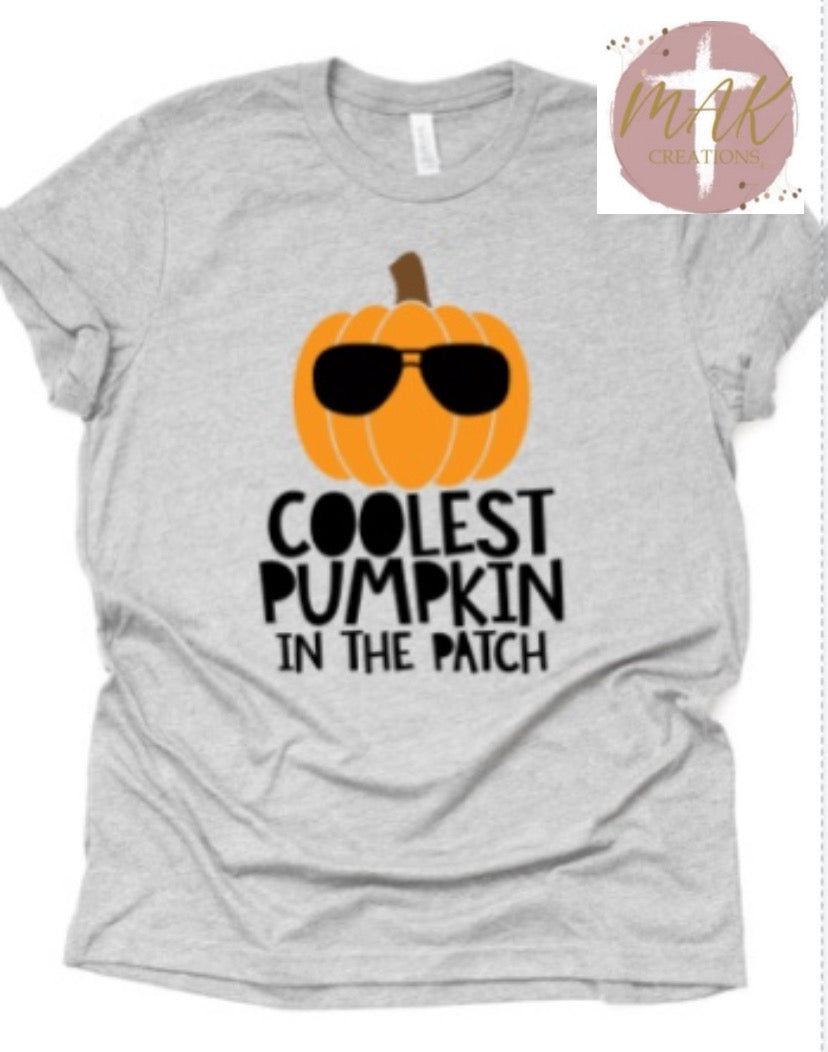 Coolest Pumpkin  (AVAILABLE IN ALL SIZES)
