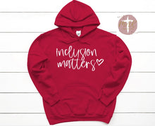 Load image into Gallery viewer, Inclusion Matters (White Print) (AVAILABLE IN ALL SIZES)
