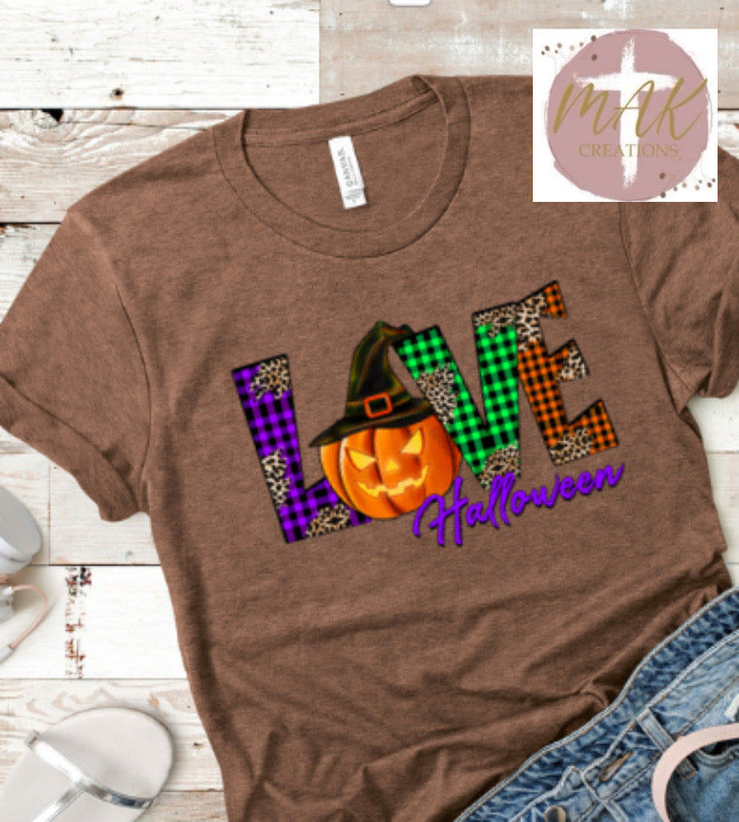 Love Halloween (AVAILABLE IN ALL SIZES)