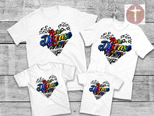 Load image into Gallery viewer, Rare Disease Heart (Colorful) (AVAILABLE IN ALL SIZES)
