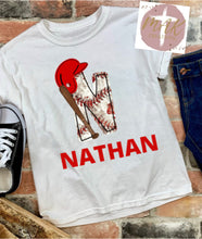 Load image into Gallery viewer, Personalized Baseball Name (AVAILABLE IN ALL SIZES)
