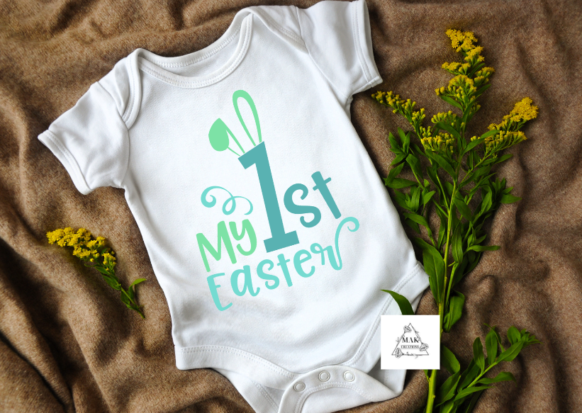 My First Easter (Blue) (AVAILABLE IN ALL SIZES)