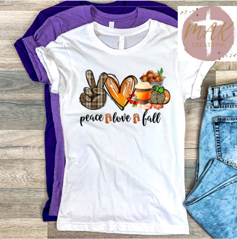 Peace Love Fall #9 (AVAILABLE IN ALL SIZES)