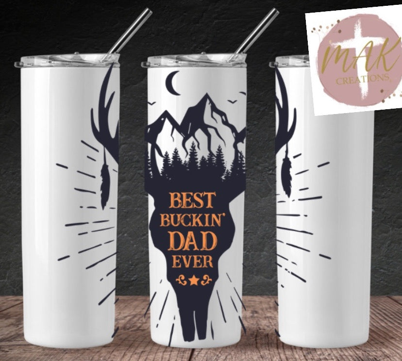 Best Buckin Dad Tumbler