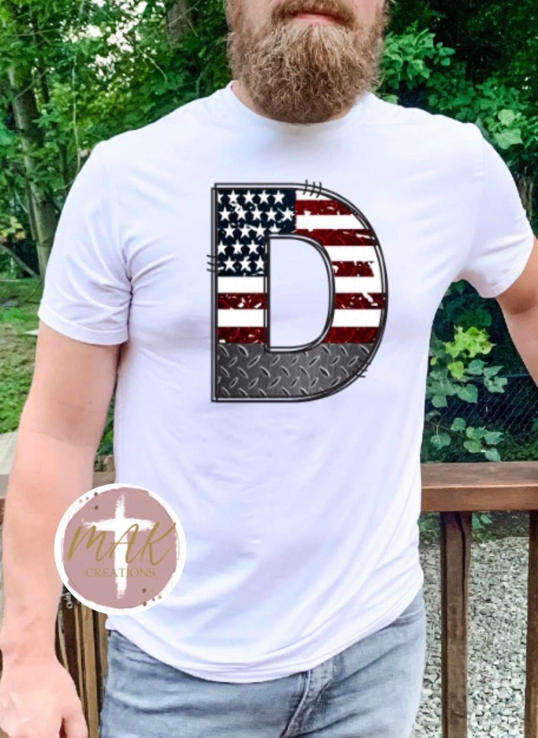 Letter / Name American Gunmetal