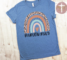 Load image into Gallery viewer, Neurodiversity Rainbow (AVAILABLE IN ALL SIZES)
