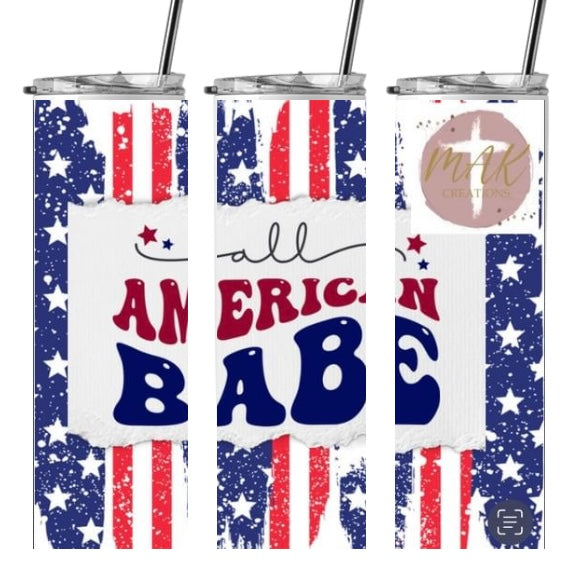 American Babe Tumbler