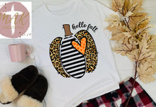 Load image into Gallery viewer, Leopard &amp; Stripe Pumpkin (AVAILABLE IN ALL SIZES)

