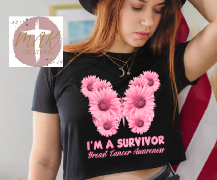 I’m A Survivor Floral (ALL SIZES AVAILABLE)