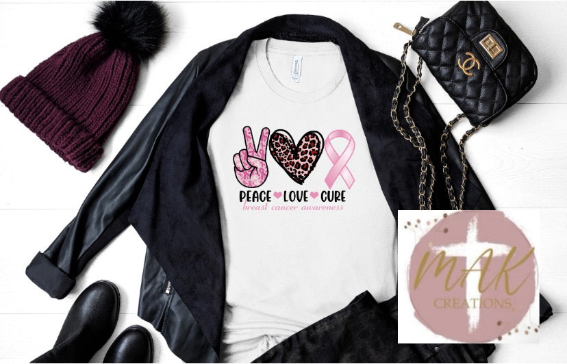 Peace Love Cure (AVAILABLE IN ALL SIZES)