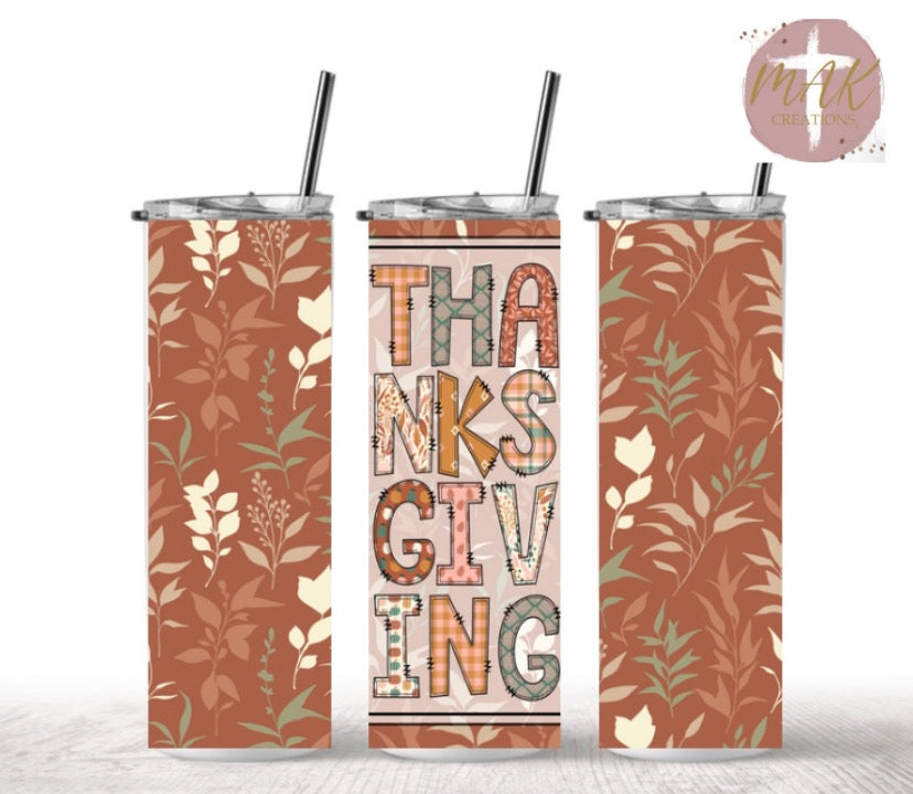 Thanksgiving Tumbler