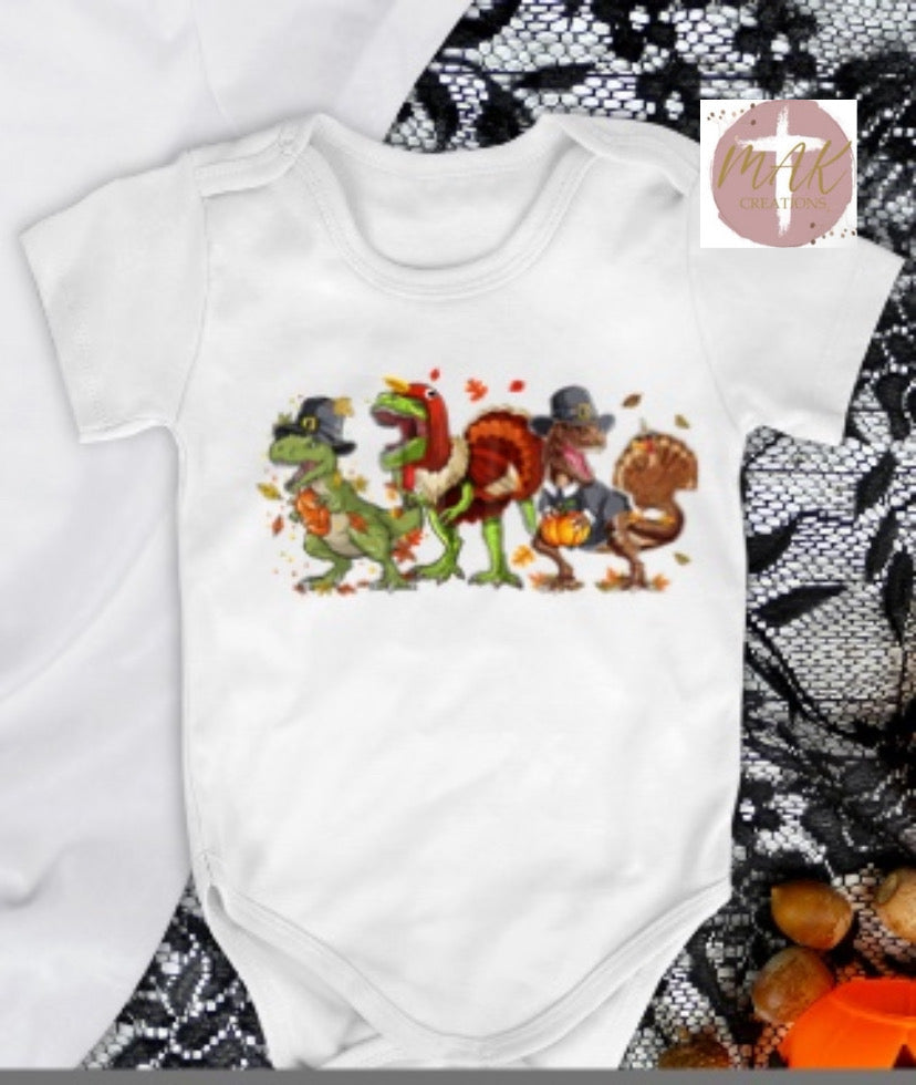 Thanksgiving Dino (AVAILABLE IN ALL SIZES)