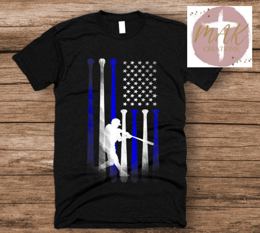 Baseball Flag (#1)  (AVAILABLE IN ALL SIZES)
