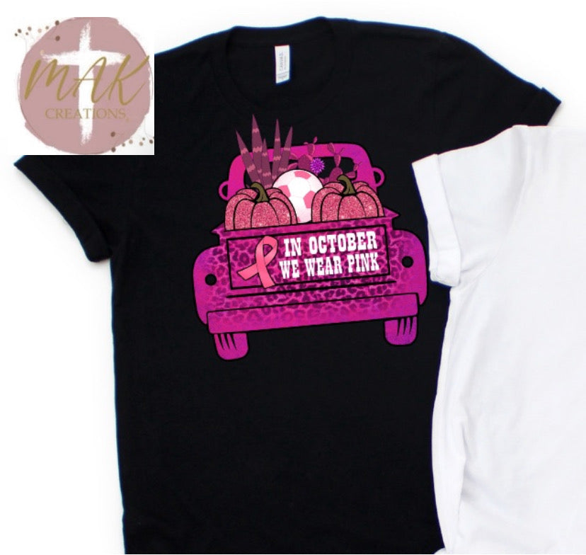 In October We Wear Pink(AVAILABLE IN ALL SIZES)