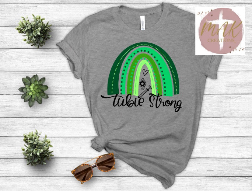 Tubie Strong (Green Rainbow) (AVAILABLE IN ALL SIZES)