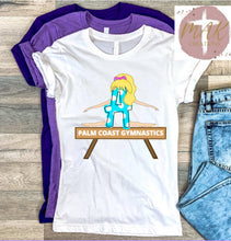 Load image into Gallery viewer, Personalized Gymnastics Name  (AVAILABLE IN ALL SIZES)
