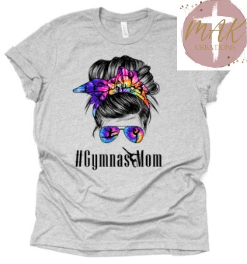 Gymnastics Mom Head (AVAILABLE IN ALL SIZES)