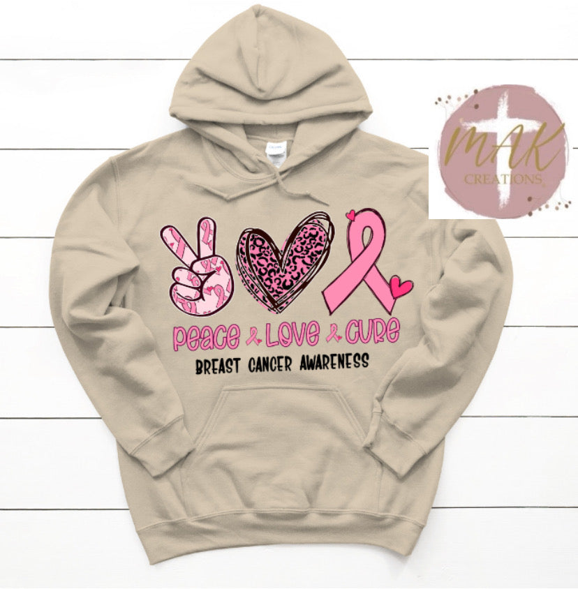 Peace Love Cure (AVAILABLE IN ALL SIZES)