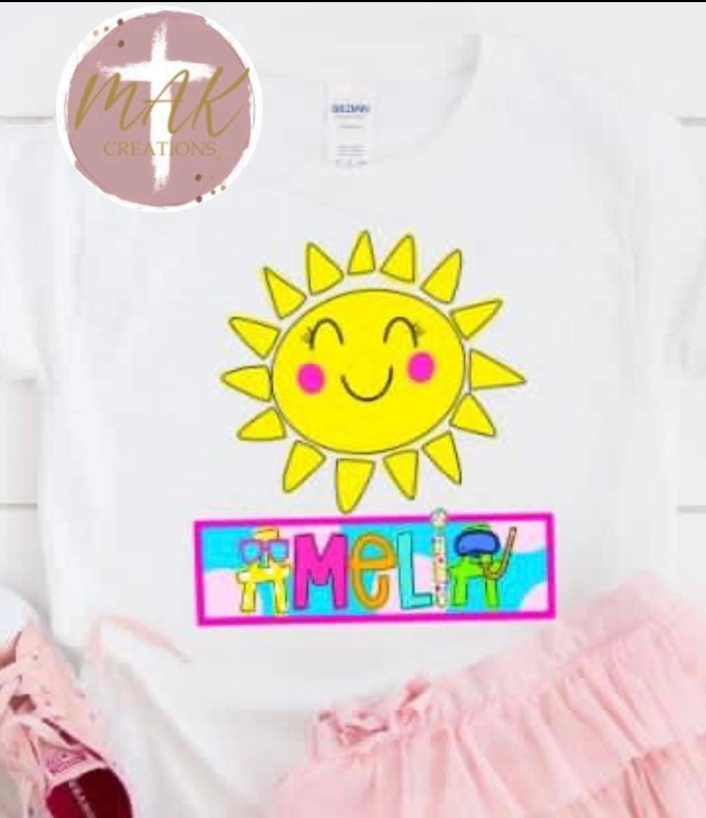 Personalized Sunshine (AVAILABLE IN ALL SIZES)