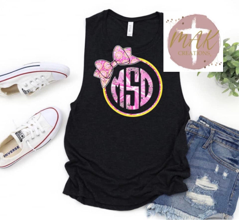 Summer Monogram (Available in All Sizes)