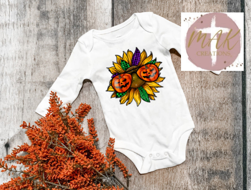Halloween Flower  (AVAILABLE IN ALL SIZES)