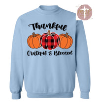 Load image into Gallery viewer, Thankful Grateful Blessed (AVAILABLE IN ALL SIZES)
