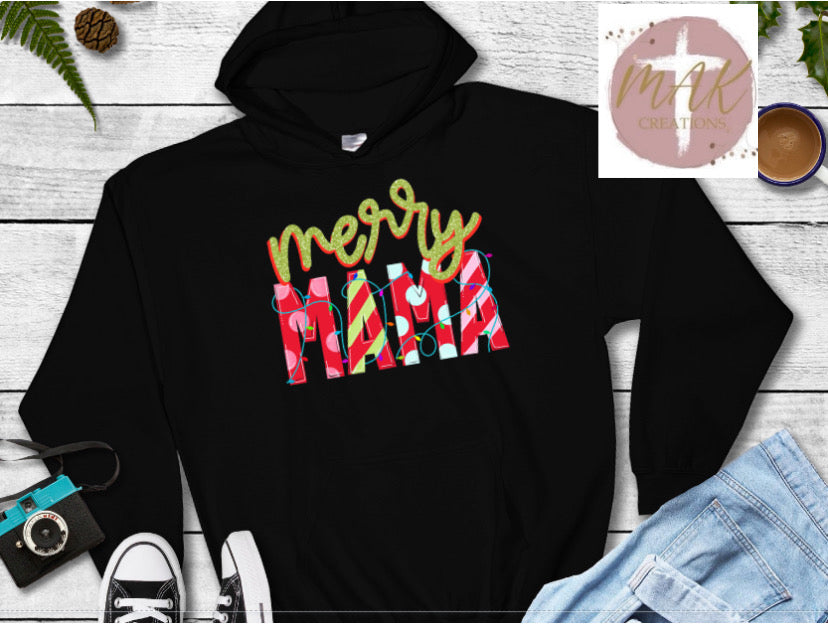 Merry Mama (Colorful) (AVAILABLE IN ALL SIZES)