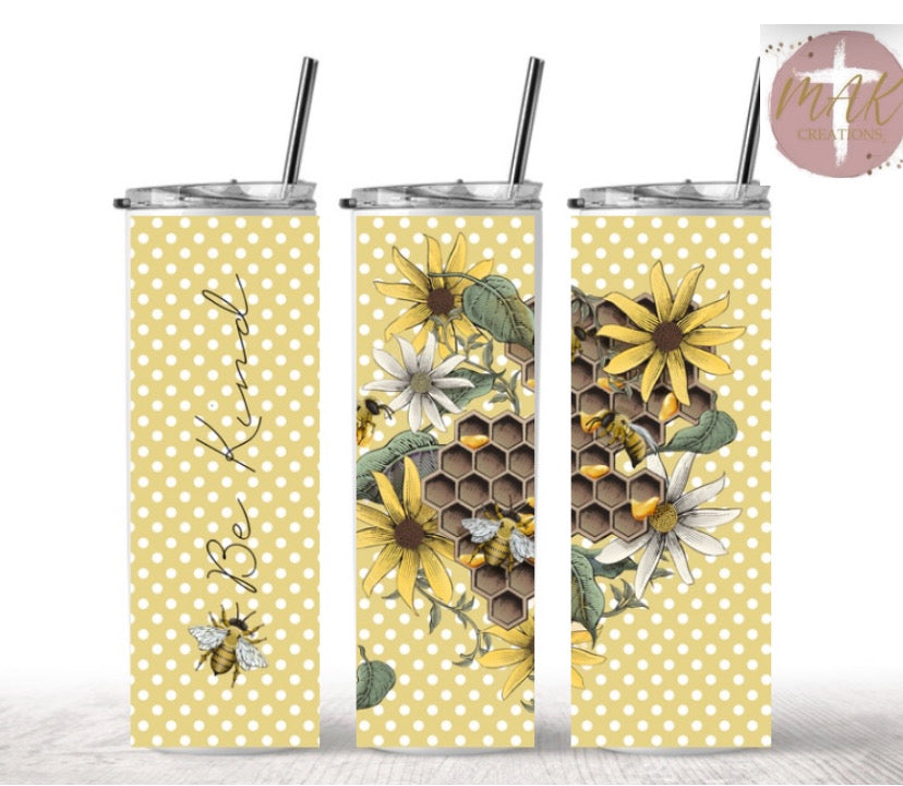 Be Kind (20 oz Skinny Tumbler)
