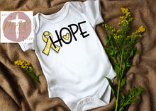 Load image into Gallery viewer, Hope (Yellow Ribbon) (AVAILABLE IN ALL SIZES)
