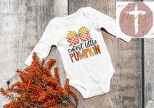 Load image into Gallery viewer, Cutest Little Pumpkin (AVAILABLE IN ALL SIZES)
