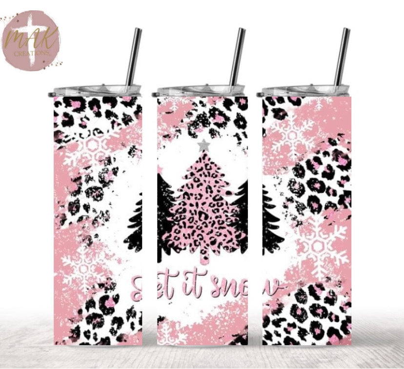 Let it Snow(20 oz Skinny Tumbler)