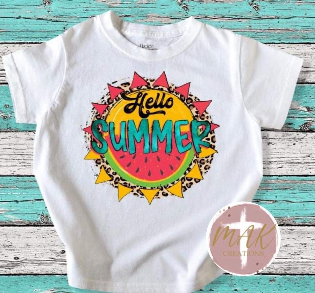 Hello Summer #3 (AVAILABLE IN ALL SIZES)