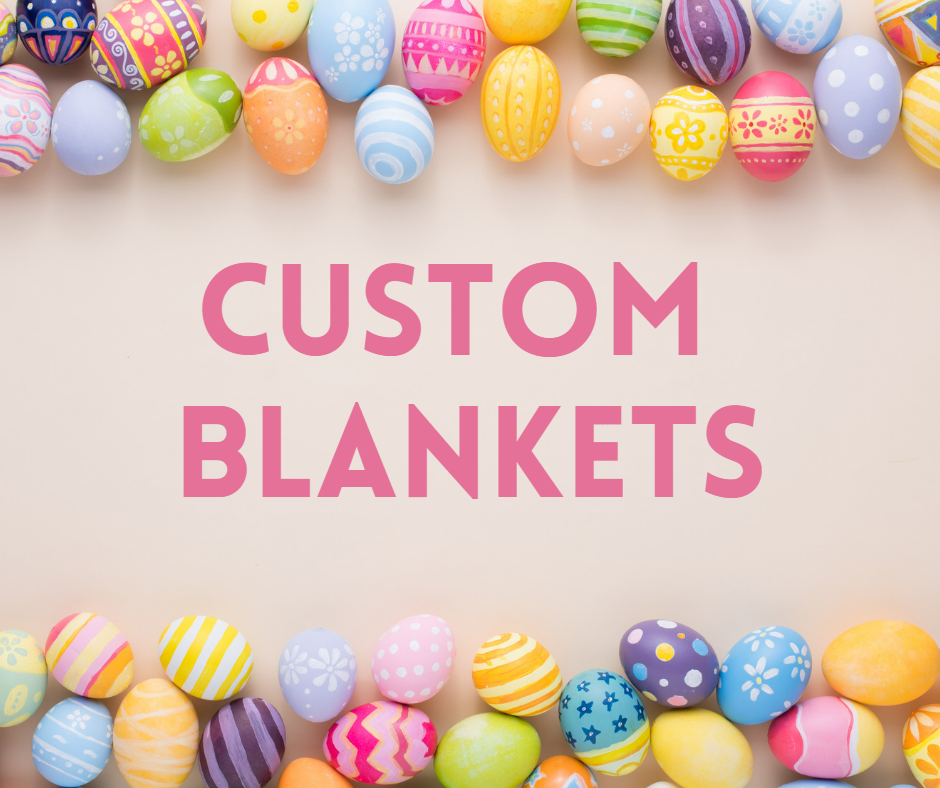 Custom Blanket (Any Design Can Be Placed on Blanket)