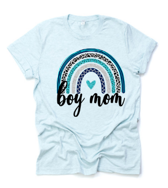 Boy Mom Blue Rainbow (ADULT)