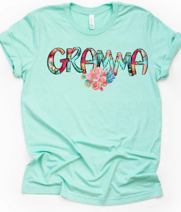 Bright Floral  Gramma (ADULT)