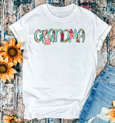 Bright Floral Grandma (ADULT)