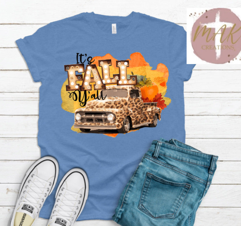 It’s Fall Y’all Leopard Truck (AVAILABLE IN ALL SIZES)